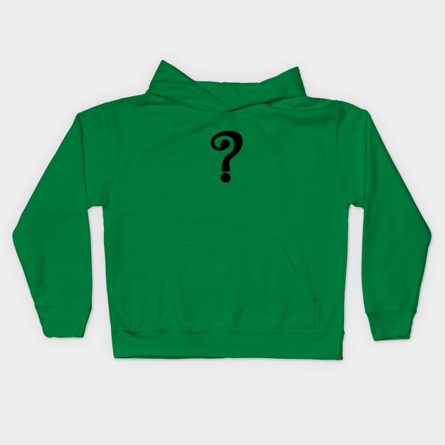 Riddle Me This Kids Hoodie by haberdasher92